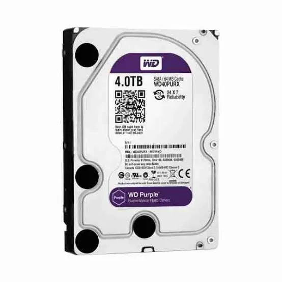 [STR-WD-4TB] WD Purple 4TB Surveillance Hard Drive
